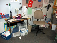 Classroom Desk Before